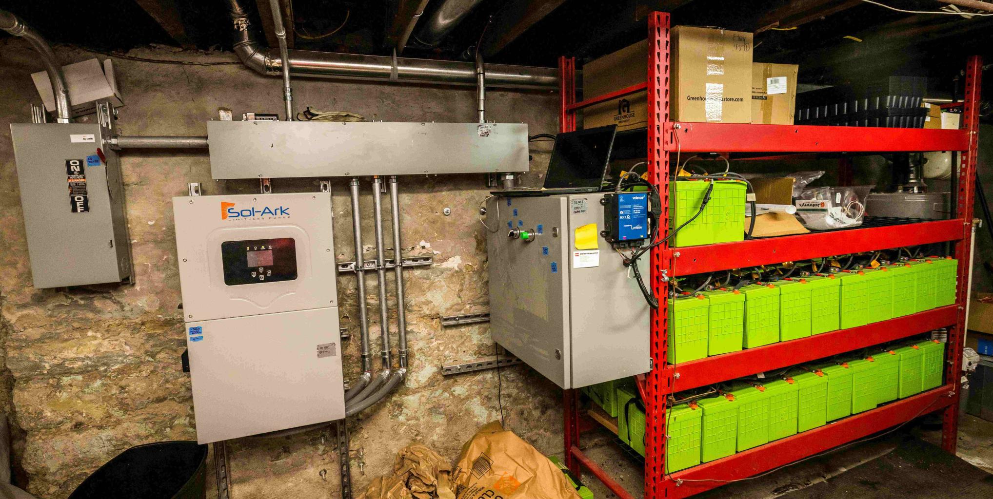 New batteries and equipment installed - Summer 2025