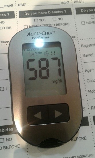 Photo of Blood Screening Check Equipment