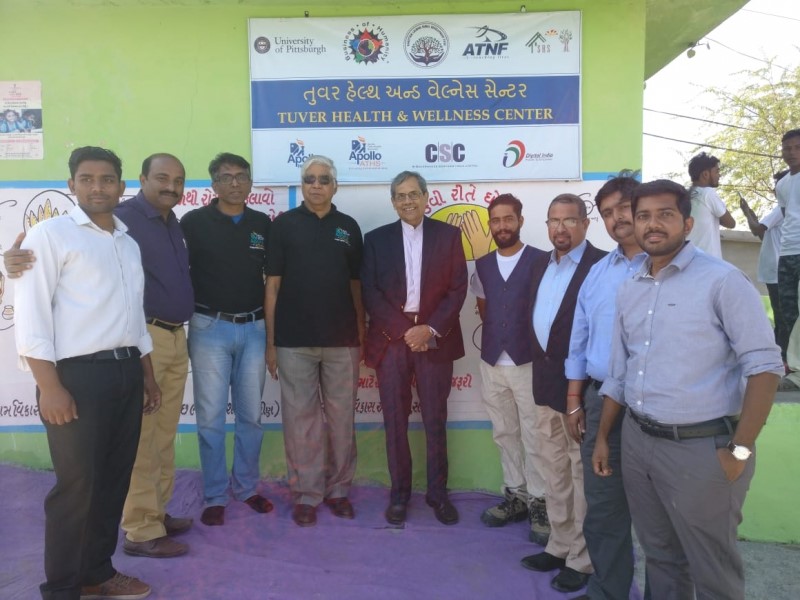 Group photo with Dr. John C. Camillus at Opening Ceremony of the THWC